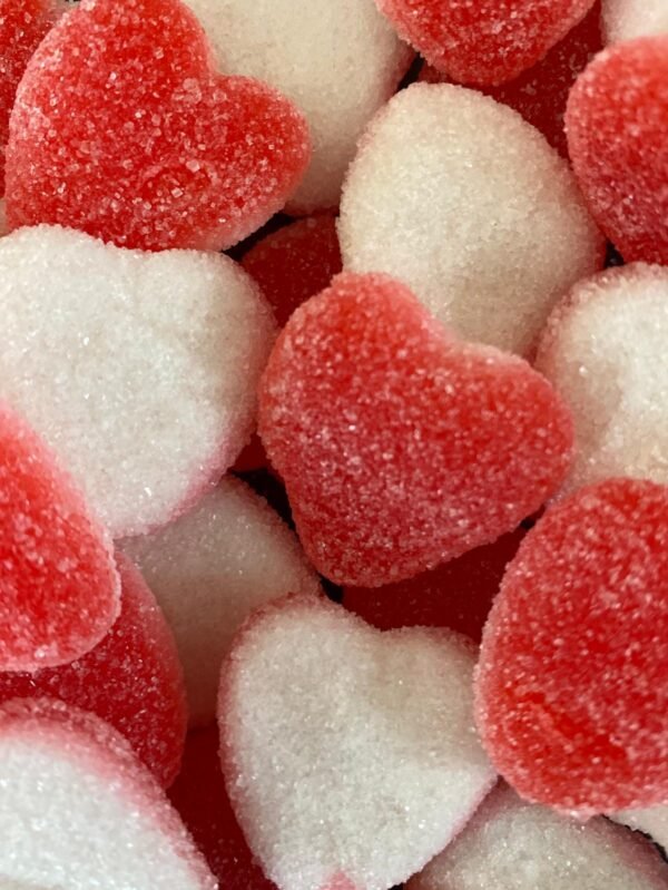Cœur à la fraise